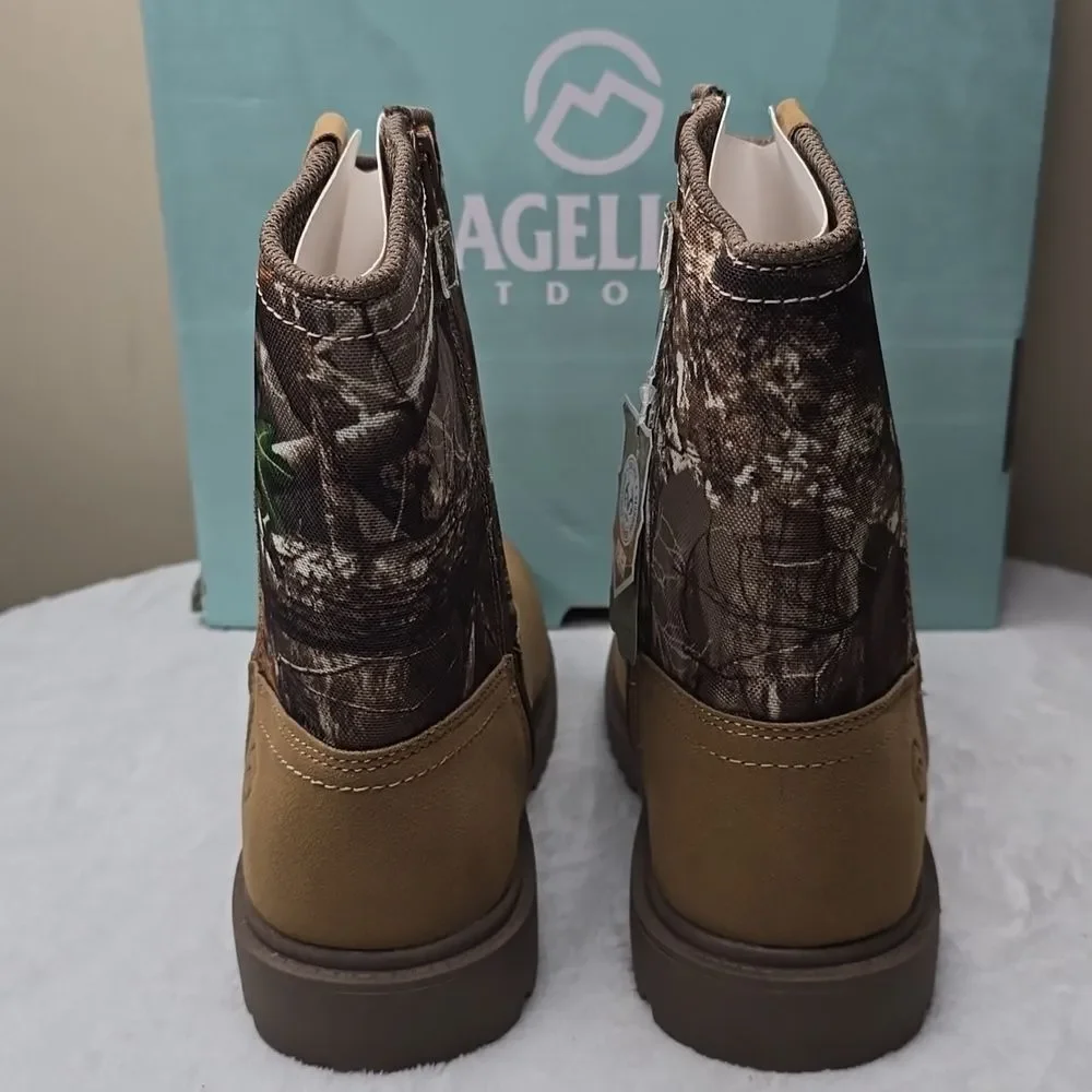 NIB Magellan Outdoors Kids' Boone Realtree Edge Boots Sz Kids 4